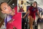 'I was forced to quit flight attendant job - my huge bum would get stuck down aisle'