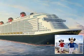 Disney's £900m cruise ship saved from scrapyard before setting sail finally debuts