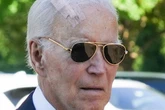 Ex-US President Joe Biden has cancer surgery as he's pictured with wound on his head