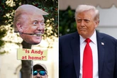 Trump protests start early as they fume outside Windsor Castle over 'tyrant who came to tea'