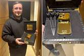 Luke Littler gets 24-carat gold iPhone as teen darts ace 'winning at life right now'