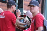 Poland keeper Wojciech Szczesny caught smoking cigarette hours before Spain draw