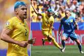 Euro 2024 fans want Romanian star booked for his 'garish blue barnet' against Ukraine