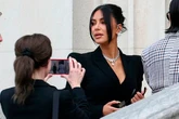 Kim Kardashian arrives at court for armed robbery case that left her fearing for life