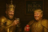 Conor McGregor invites Trump to try 'best Coke in Ireland' with bizarre medieval knights image