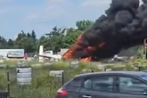 Warsaw plane crash as dead confirmed after aircraft turns into fireball at airport