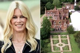 Claudia Schiffer said she is sharing her Tudor mansion with 'a few friendly ghosts