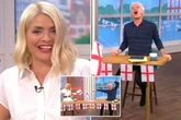 This Morning fans delighted as Holly and Phil go football mad after Euros win