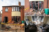 Car 'in police chase' ploughs through front of house while mum and young son slept