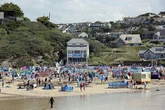 'Posh' teens romp behind burger van as feral youths take over seaside town