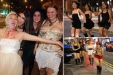 Sexy students take to UK city streets as sexy devils and deadly kittens on Halloween