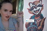 Woman asks for tattoo of Marvel star but her new ink left people in stitches