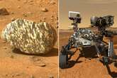 Mysterious 'zebra rock' spotted by NASA rover on Mars ignites scientific curiosity