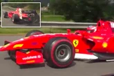 Mystery driver of phantom F1 car terrorising motorways caught by cops in full racing gear