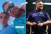 Luke Littler jets stunning 'new girlfriend' to New York for US Darts Masters