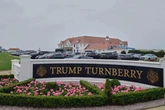 Donald Trump's Ring of Steel at UK golf course as he spends holibobs with Brits