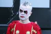 Hollywood icon unrecognisable with mohawk and dramatic makeup for new role