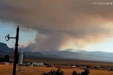 Enormous fire breaks out by Area 51 sending UFO watchers into a frenzy