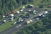 Skydiving plane crashes leaving at 14 injured as people 'covered in jet fuel'