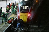 Huntingdon train stabbing suspect was tasered as cop shouts 'get him in a hold'