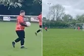 Littler 'can do it all' as he scores on footie debut following Euro Tour snub