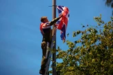 People flying George Cross or Union Jack on lamp-posts face being sued or jailed