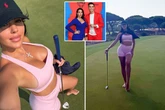Cristiano Ronaldo's WAG's 'inappropriate' family golf outfit slammed