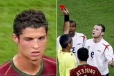 Portugal squad's reaction to Cristiano Ronaldo's wink after Wayne Rooney World Cup clash