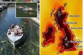 Brits issued UK heatwave warning as red heat maps show 32C scorcher to melt entire country