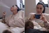 Katie Price leaves fans fuming as she vapes in front of newborn baby