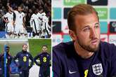 Harry Kane accuses team mates of 'turning their backs' on England ahead of game