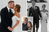 Dani Dyer and Jarrod Bowen first wedding photo shows newlyweds look smitten