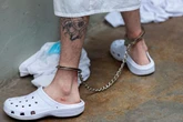 First video of deported Tren de Aragua gang members notorious El Salvador megaprison