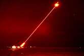 Mad US military weapon that hits missiles at the speed of light and melts them