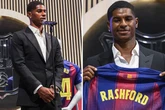Marcus Rashford 'torn' during Barcelona unveiling and sees United as a 'painful memory'