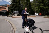 PIC OF THE DAY: Keir Starmer falls at Donald Trump's feet in embarrassing G7 moment