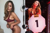 UFC ring girl dubbed 'too hot for the internet' and risks Insta ban with snaps