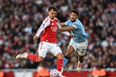 Arsenal fans left stunned by what they see on stadium's big screen TVs during Man City game