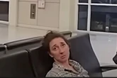 Jet passenger totally blotto after sinking six glasses of wine, bubbly and two tequilas