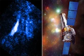 NASA spots supermassive black hole giant 'exhaust' vent in middle of Milky Way
