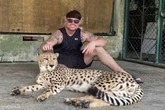 'Ibiza Final Boss' poses with 'heavily sedated cheetah' as people rage 'that's not a flex'