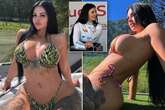 Racing driver who became adult star has fans asking 'take us anywhere' in latest snaps