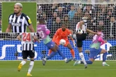 Fans love Joelinton celebration after firing 'thunderb*****d' strike into top corner