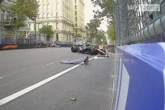 F1 chaos as three red flags and 'big impact' leaves debris across the track