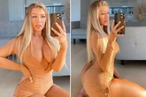 Love Island's Jess Gale flaunts bum in skintight dress as it clings to her curves