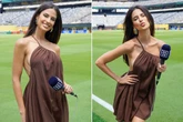 Jaw-dropping DAZN sports host nearly suffers wardrobe malfunction at Club World Cup