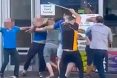 'Sword fight' outside kebab shop in Newport city centre as people left bloodied in chaos