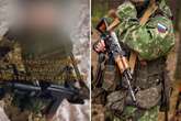 Camo-clad Russian child with machine gun forced to 'kill Ukrainians' in horror video