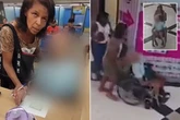 Woman who wheeled dead 'uncle' to withdraw £2.6k at bank caught pushing him through mall