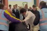 Epsom racecourse brawl as boozed-up revellers start 'scrapping' with 'blood all over shirt'